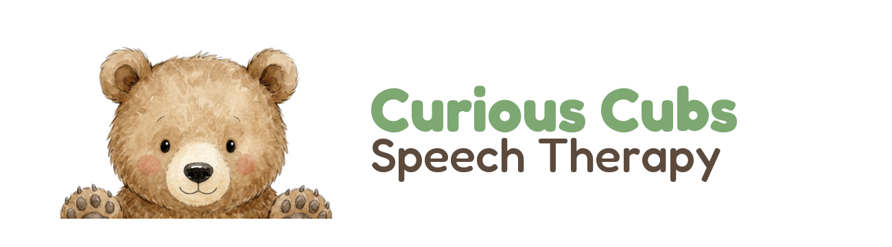Curious Cubs Speech Therapy logo